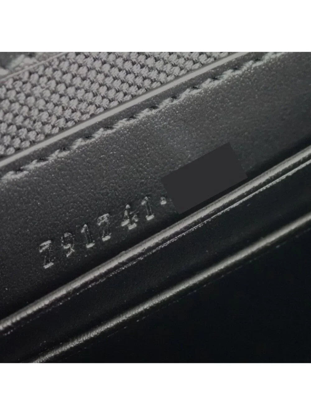 Gucci GG Super Mini Shoulder Bag Polyurethane Black Red
